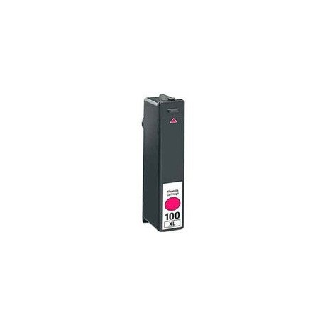 LOTS DE 5 COMPATIBLE Lexmark 14N1070E / 100XL - Cartouche d'encre magenta