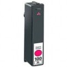 LOTS DE 10 COMPATIBLE Lexmark 14N1070E / 100XL - Cartouche d'encre magenta