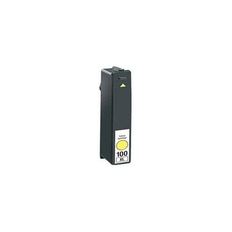 LOTS DE 5 COMPATIBLE Lexmark 14N1071E / 100XL - Cartouche d'encre jaune