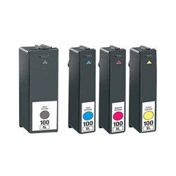 PACK de 8 COMPATIBLES Lexmark 14N1921E / 100XL