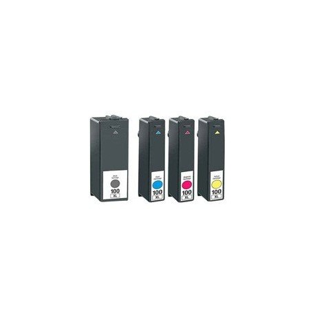 PACK de 8 COMPATIBLES Lexmark 14N1921E / 100XL