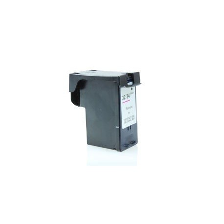 LOTS DE 2 COMPATIBLE Lexmark 18C0034E / 34XL - Tête d'impression noire