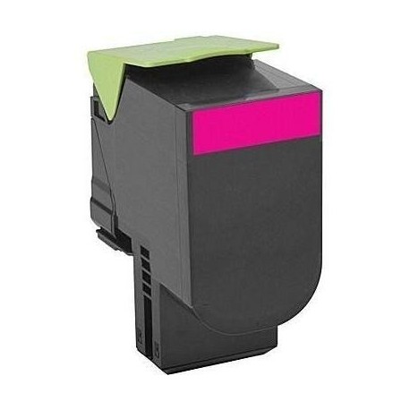 LOTS DE 2 COMPATIBLE Lexmark 71B20M0 - Toner magenta