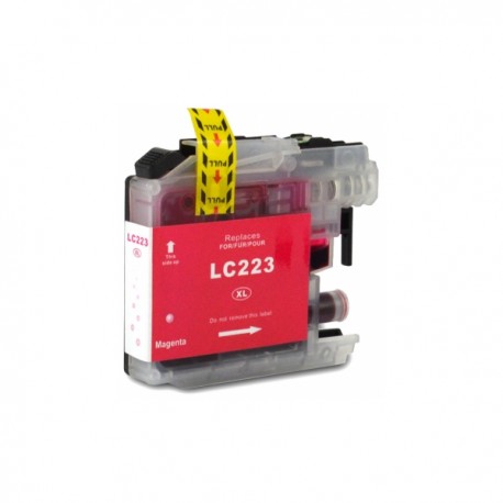 Lots de 12 COMPATIBLE Brother LC223M MAGENTA