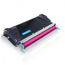 LOTS DE 2 COMPATIBLE Lexmark C746A1MG - Toner magenta