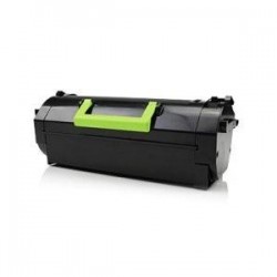 LOTS DE 2 COMPATIBLE Lexmark 62D2H00 / 622H - Toner noir