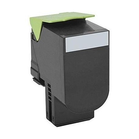 LOTS DE 2 COMPATIBLE Lexmark 70C2HK0 / 702HK - Toner noir