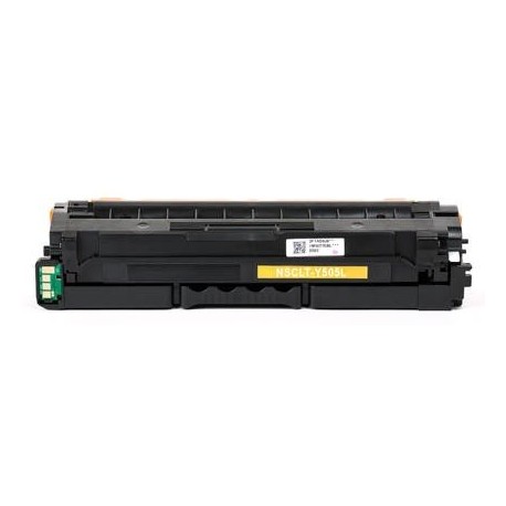 LOTS DE 2 COMPATIBLE Samsung CLTY505LELS / Y505L - Toner jaune