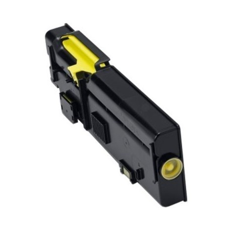 LOTS DE 2 COMPATIBLE Dell 593BBBR / YR3W3 - Toner jaune