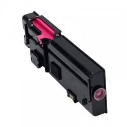 LOTS DE 2 COMPATIBLE Dell 593BBBS / VXCWK - Toner magenta