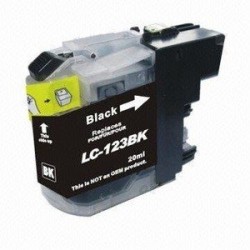 Lots de 48 COMPATIBLE Brother LC123BK NOIR