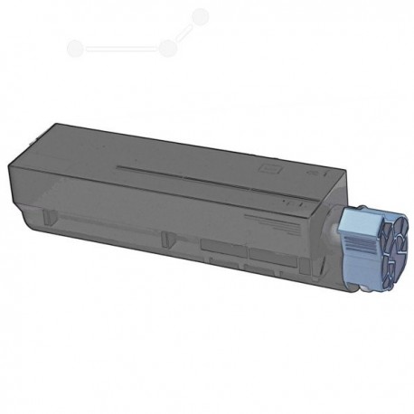 LOTS DE 2 COMPATIBLE OKI 44917602 - Toner noir