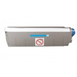 LOTS DE 3 COMPATIBLE OKI 41963607 - Toner cyan