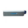 LOTS DE 2 COMPATIBLE OKI 44643003 - Toner cyan