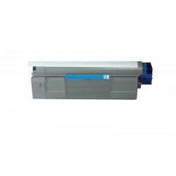 LOTS DE 5 COMPATIBLE OKI 46507615 - Toner cyan