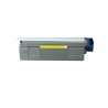 LOTS DE 5 COMPATIBLE OKI 46507613 - Toner jaune