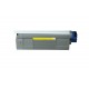 LOTS DE 3 COMPATIBLE OKI 46507613 - Toner jaune