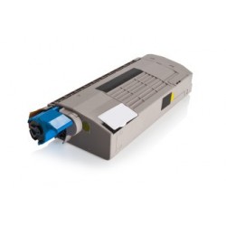 LOTS DE 2 COMPATIBLE OKI 45396301 - Toner jaune