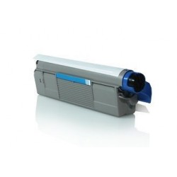 LOTS DE 2 COMPATIBLE OKI 45862839 - Toner cyan