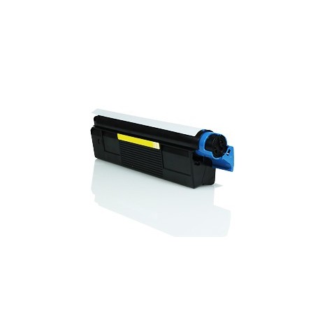 LOTS DE 2 COMPATIBLE OKI 42804537 - Toner jaune