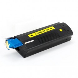 LOTS DE 2 COMPATIBLE OKI 42127454 - Toner jaune