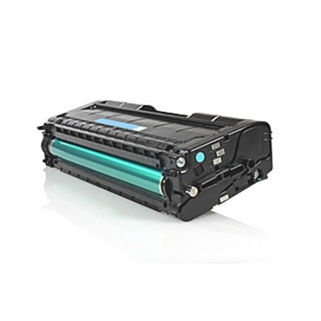 LOTS DE 2 COMPATIBLE Ricoh 406097 / TYPE SPC 220 E - Toner cyan