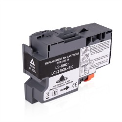 Lots de 2 COMPATIBLE Brother LC3239XLBK NOIR