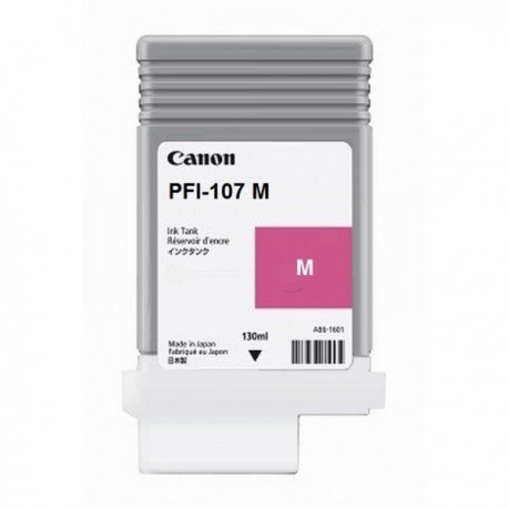 LOTS DE 5 COMPATIBLE Canon 6707B001 / PFI-107 M - Cartouche d'encre magenta