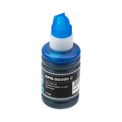 LOTS DE 10 COMPATIBLE Canon 0664C001 / GI-490 C - Cartouche d'encre cyan