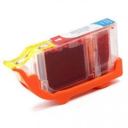 LOTS DE 5 COMPATIBLE Canon 6410B001 / PGI-72 R - Cartouche d'encre rouge