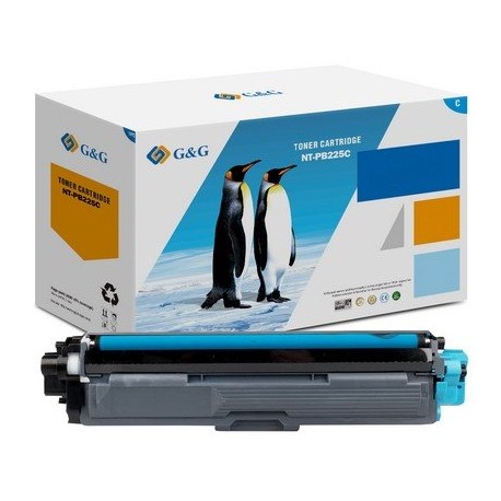 Lots de 2 Compatible Premium Canon 1253C002 / 046H CYAN