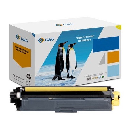 LOTS DE 10 COMPATIBLE Canon 1243C002 / 045H - Toner jaune