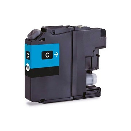 LOTS DE 10 COMPATIBLE Brother LC3213C - Cartouche d'encre cyan