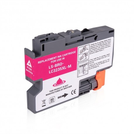 LOTS DE 3 COMPATIBLE Brother LC3235XLM - Cartouche d'encre magenta