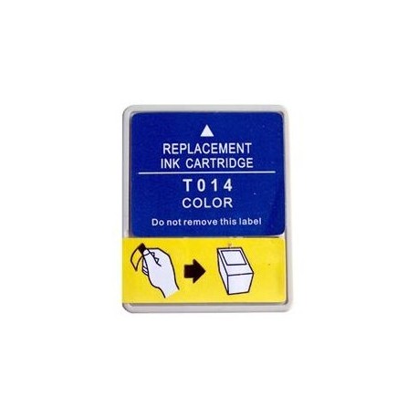 LOTS DE 5 COMPATIBLE Epson C13T01440110 / T014 - Cartouche d'encre couleur