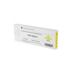 LOTS DE 5 COMPATIBLE Epson C13T606400 / T6064 - Cartouche d'encre jaune