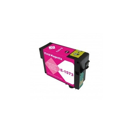 LOTS DE 8 COMPATIBLE Epson C13T15734010 / T1573 - Cartouche d'encre magenta