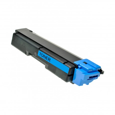 LOTS DE 5 COMPATIBLE Kyocera 1T02KTCNL0 / TK-580 C - Toner cyan