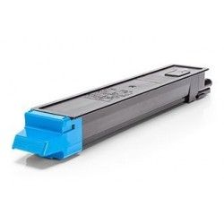 LOTS DE 8 COMPATIBLE Kyocera 1T02K0CNL0 / TK-895 C - Toner cyan