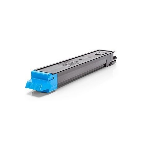 LOTS DE 8 COMPATIBLE Kyocera 1T02K0CNL0 / TK-895 C - Toner cyan