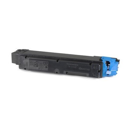 LOTS DE 2 COMPATIBLE Kyocera 1T02NSCNL0 / TK-5150 C - Toner cyan