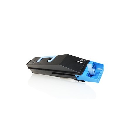 LOTS DE 4 COMPATIBLE Kyocera 1T02JZCEU0 / TK-865 C - Toner cyan