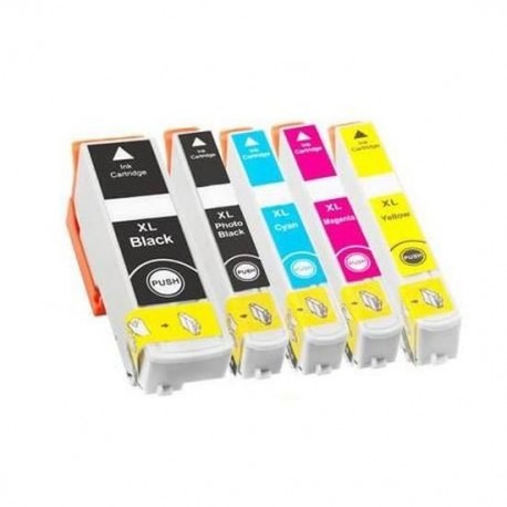 Pack de 5 COMPATIBLE Epson 33XL