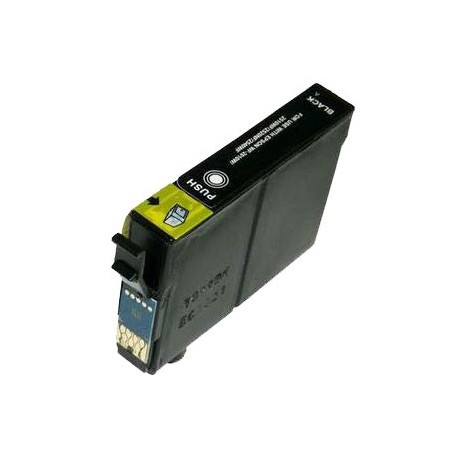 Lots de 10 COMPATIBLES Epson C13T12814011 / T1281 Noire