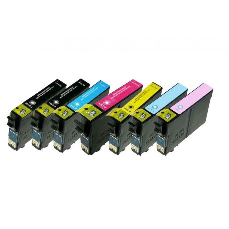 PACK de 14 COMPATIBLES Epson C13T04874010 / T0487