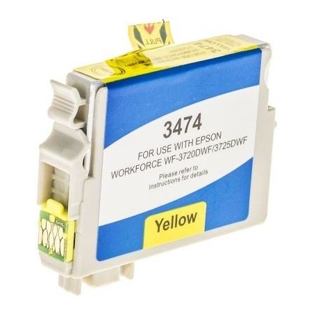 LOTS DE 5 COMPATIBLE Epson C13T34744010 / 34XL - Cartouche d'encre jaune