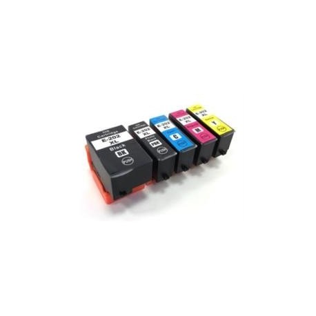 PACK de 5 cartouches COMPATIBLES Epson C13T02G74010 / 202XL