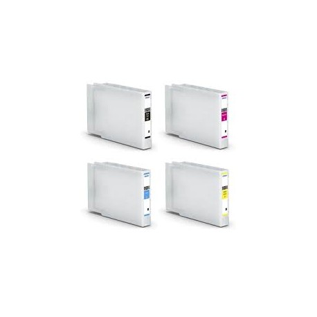 PACK DE 4 COMPATIBLE Epson C13T04B440 - Cartouche d'encre multi pack